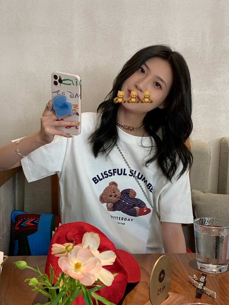 ルーズ半袖プリントTシャツ | 詳細画像4