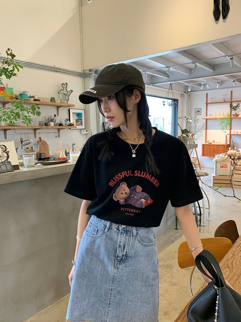 ルーズ半袖プリントTシャツ | 詳細画像8