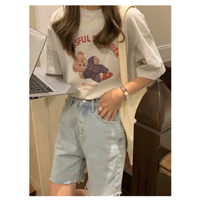 ルーズ半袖プリントTシャツ | 詳細画像11