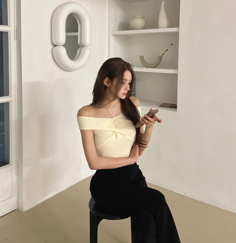 2WAYオフショルダーニット | 詳細画像6