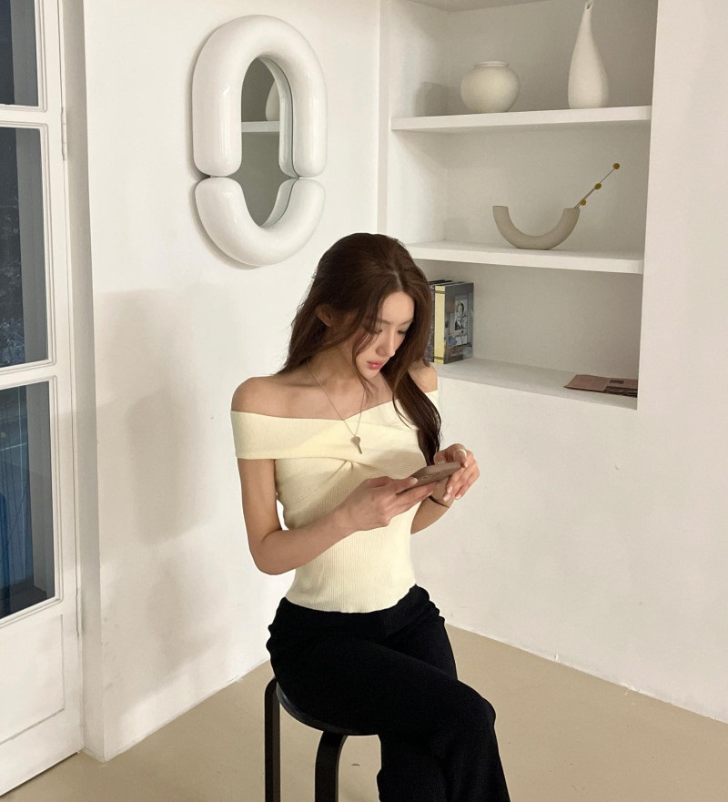 2WAYオフショルダーニット | 詳細画像8