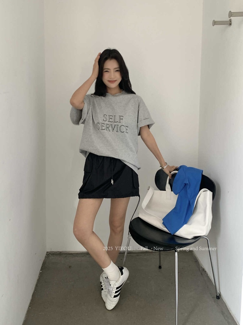 コットンルーズ半袖Tシャツ | 詳細画像4