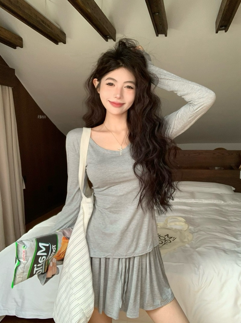 リボンバックレスセットアップスカートパンツ | 詳細画像7