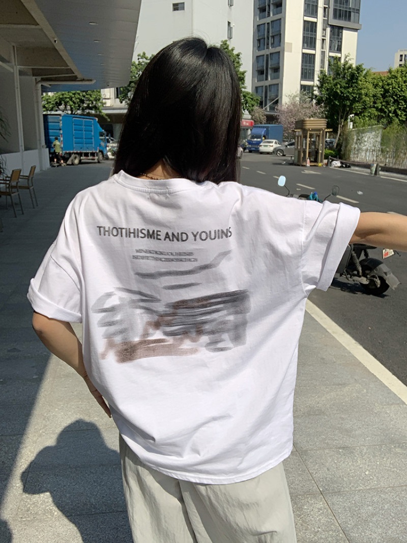ルーズレタリングTシャツ | 詳細画像5