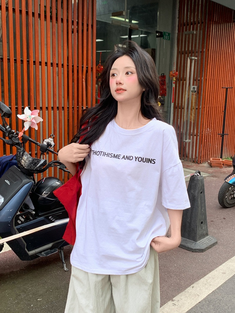 ルーズレタリングTシャツ | 詳細画像6