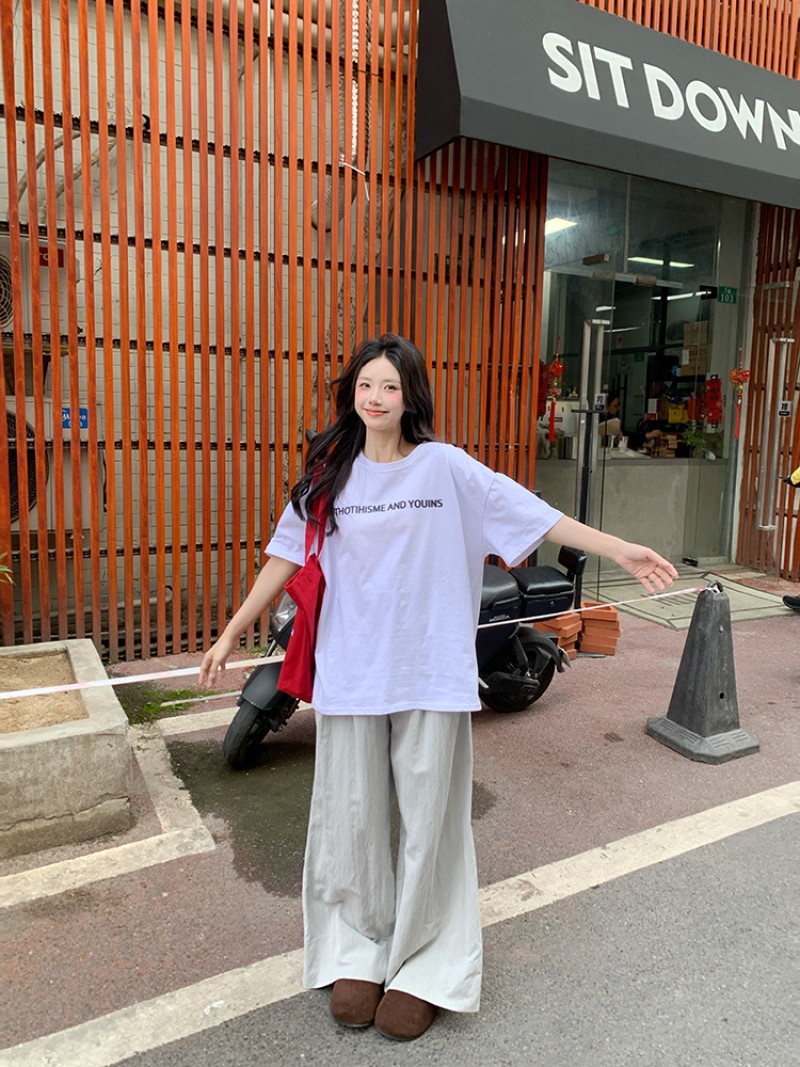 ルーズレタリングTシャツ | 詳細画像8