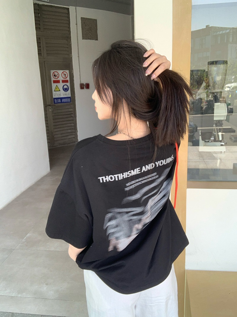 ルーズレタリングTシャツ | 詳細画像10