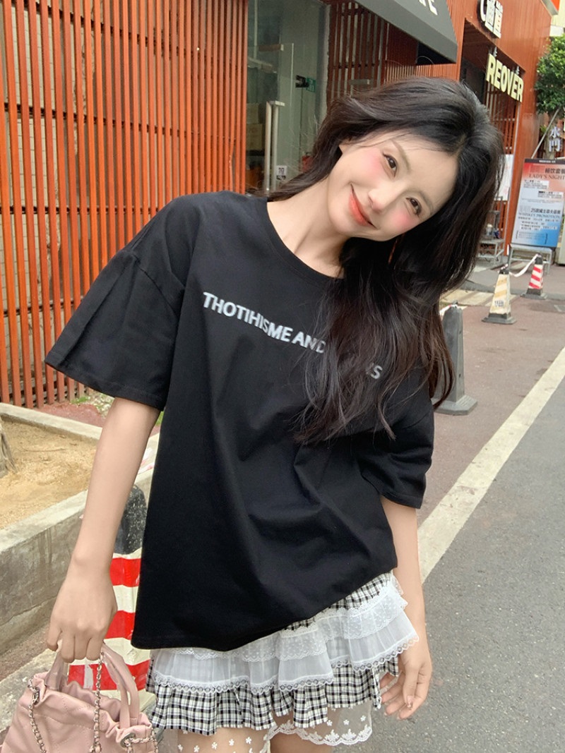 ルーズレタリングTシャツ | 詳細画像12