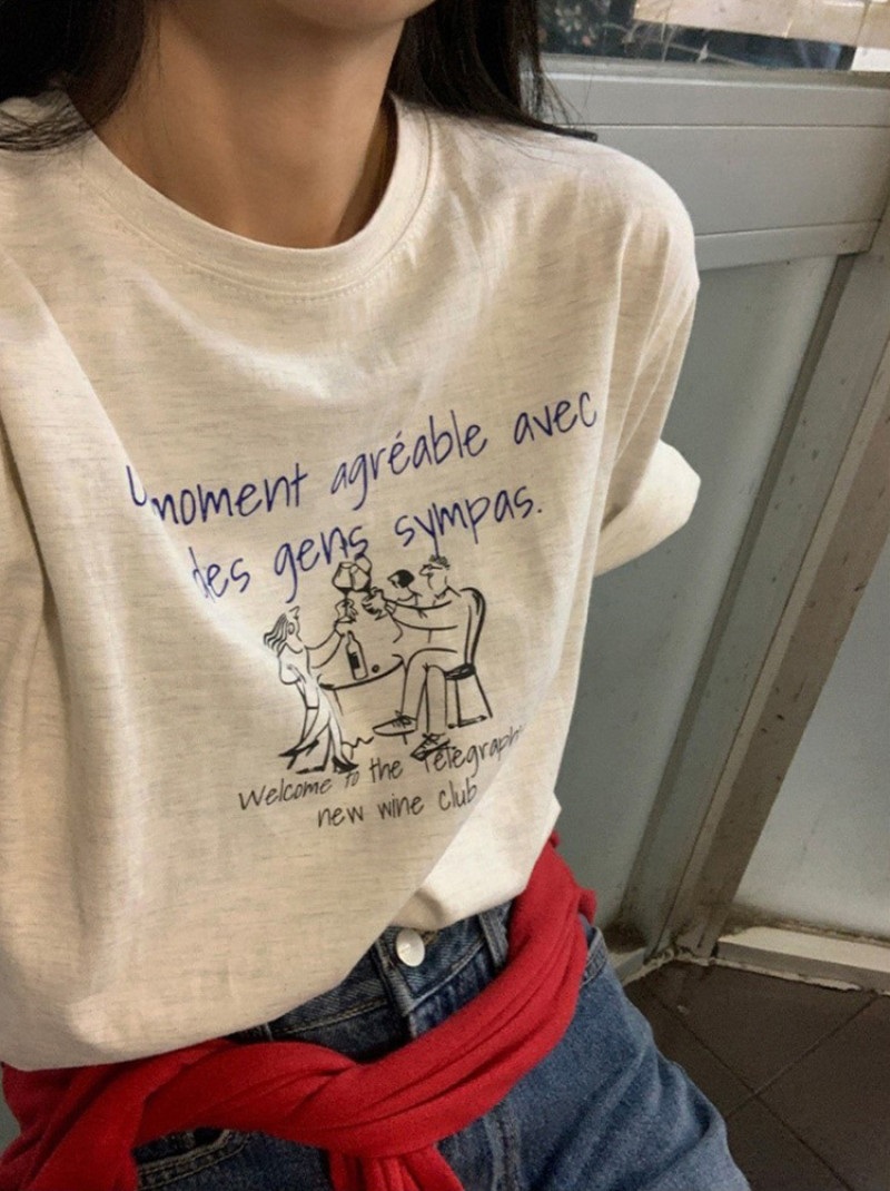 半袖レタリングTシャツ | 詳細画像3