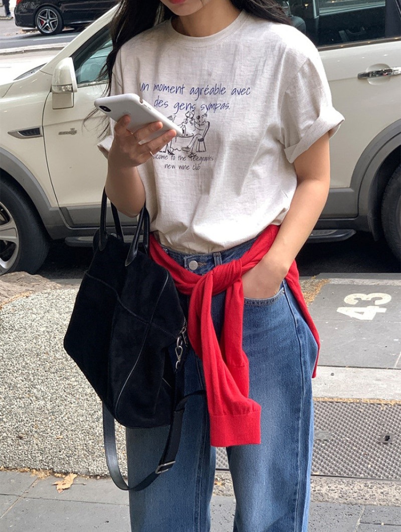 半袖レタリングTシャツ | 詳細画像9
