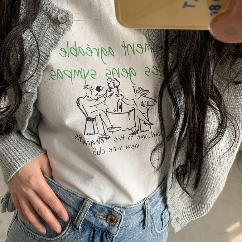 半袖レタリングTシャツ | 詳細画像10