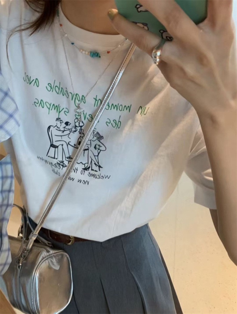 半袖レタリングTシャツ | 詳細画像11