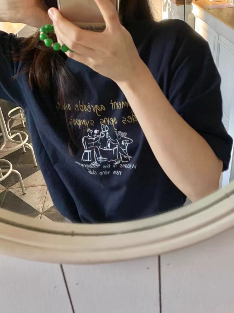 半袖レタリングTシャツ | 詳細画像13