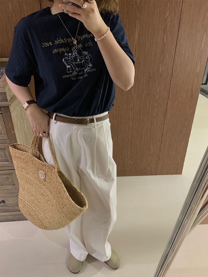 半袖レタリングTシャツ | 詳細画像14