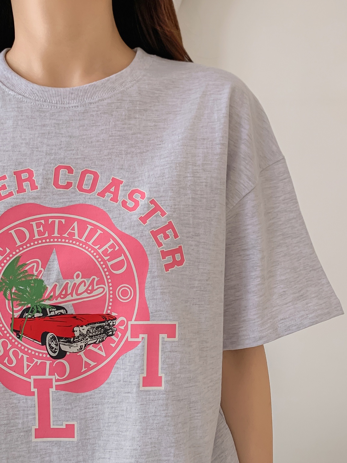 半袖プリント夏Tシャツ | 詳細画像13