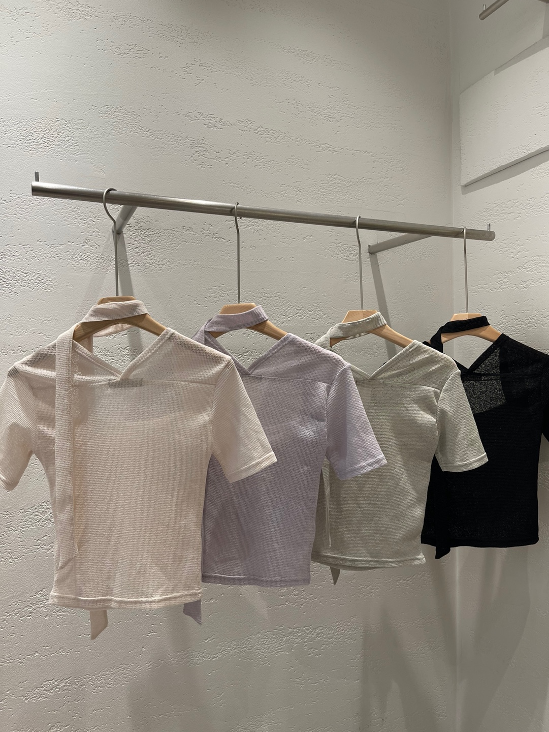 スカーフ付スクエアネック半袖Tシャツ | 詳細画像20