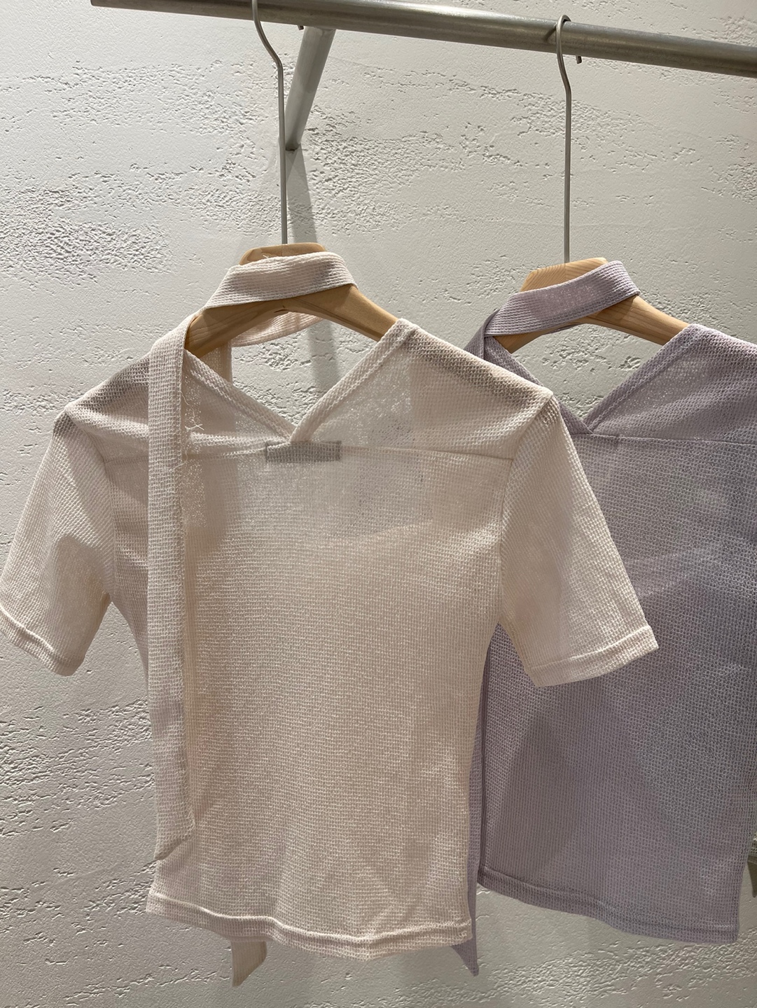 スカーフ付スクエアネック半袖Tシャツ | 詳細画像21