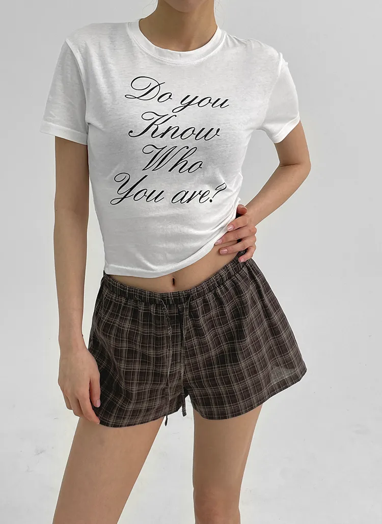 半袖ラウンドネックスリムレタリングTシャツ | blackup | 詳細画像1