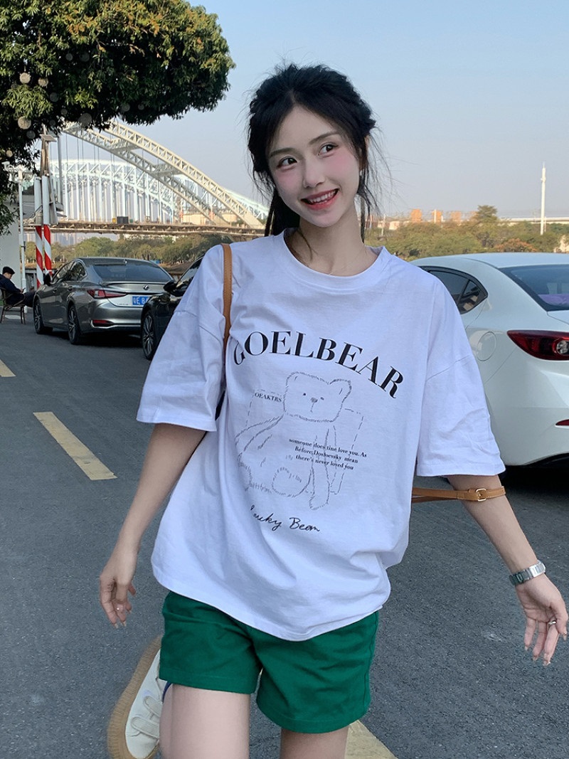 ルーズ半袖プリントTシャツ | 詳細画像3