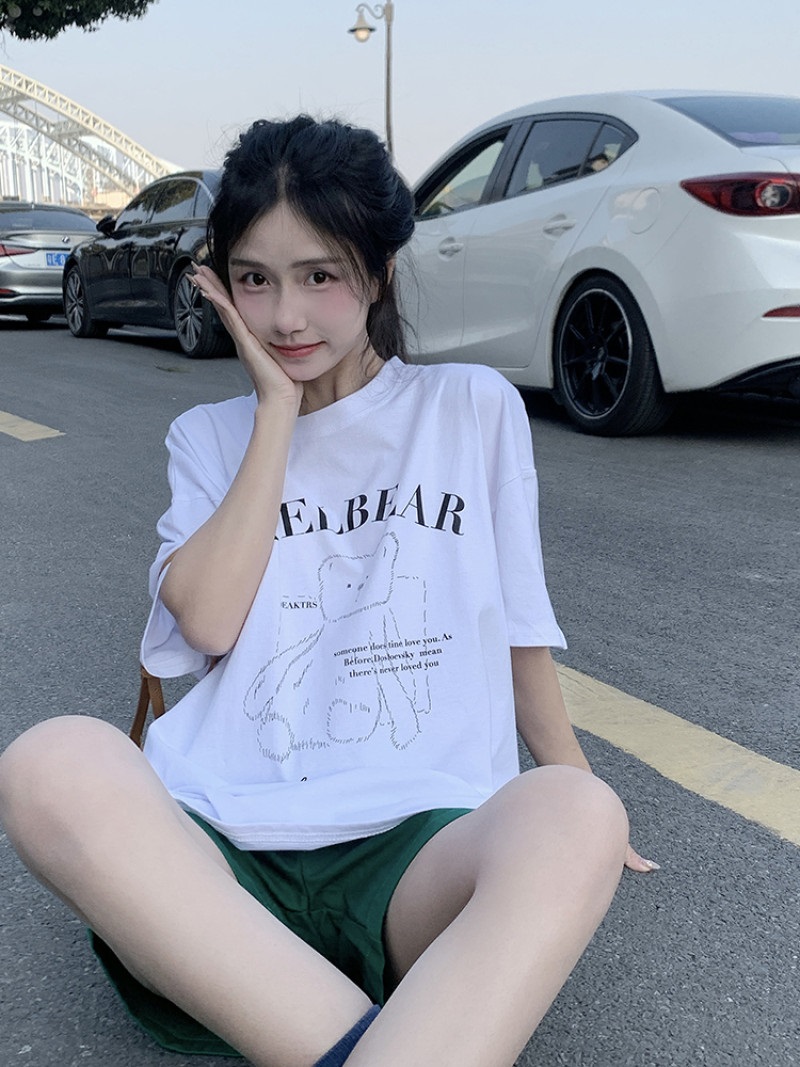 ルーズ半袖プリントTシャツ | 詳細画像4