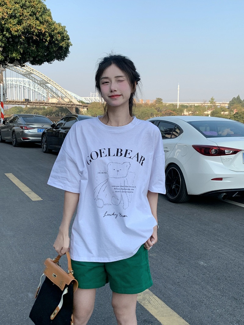ルーズ半袖プリントTシャツ | 詳細画像5