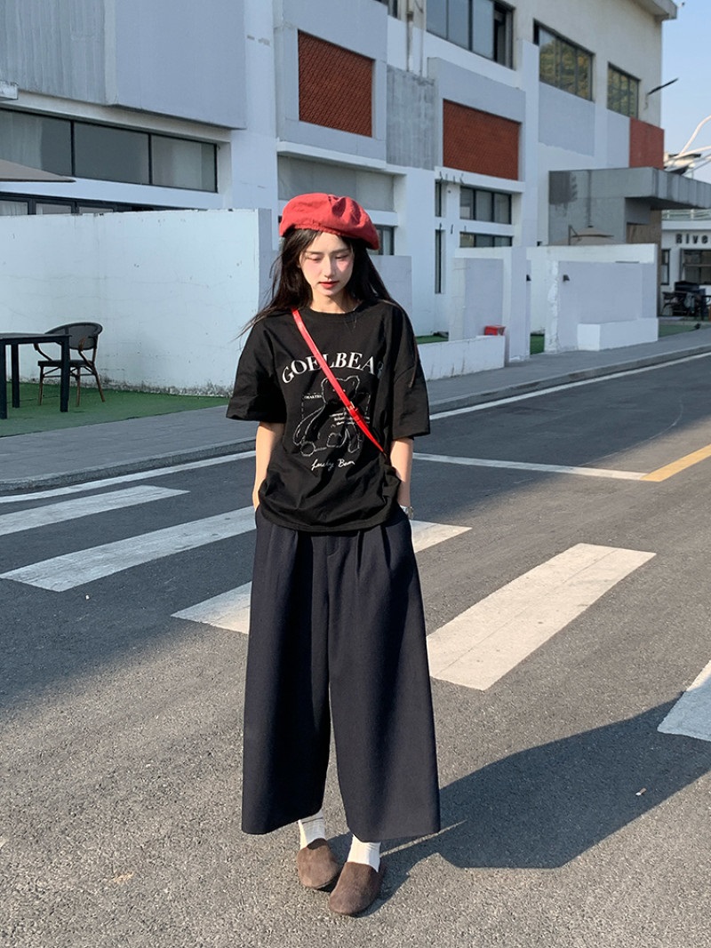 ルーズ半袖プリントTシャツ | 詳細画像7