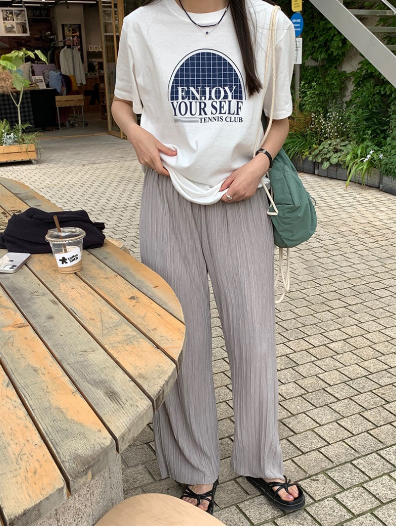 コットンルーズロゴTシャツ | 詳細画像5