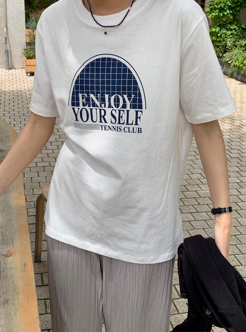 コットンルーズロゴTシャツ | 詳細画像6