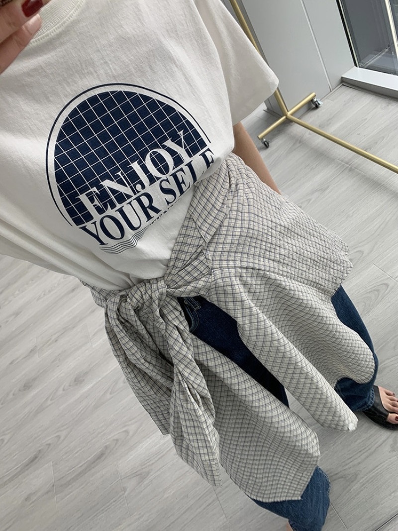 コットンルーズロゴTシャツ | 詳細画像7