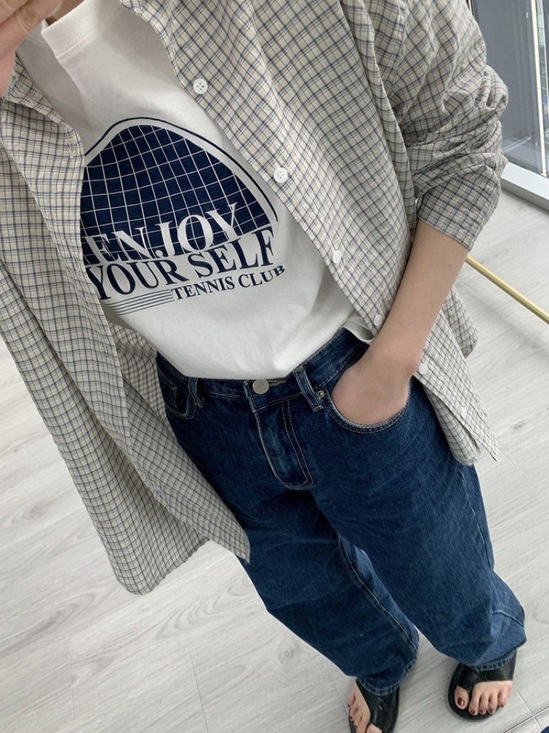 コットンルーズロゴTシャツ | 詳細画像8