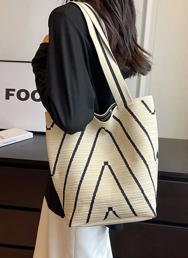 ニットエスニックトートバッグ | whosbag | 詳細画像1