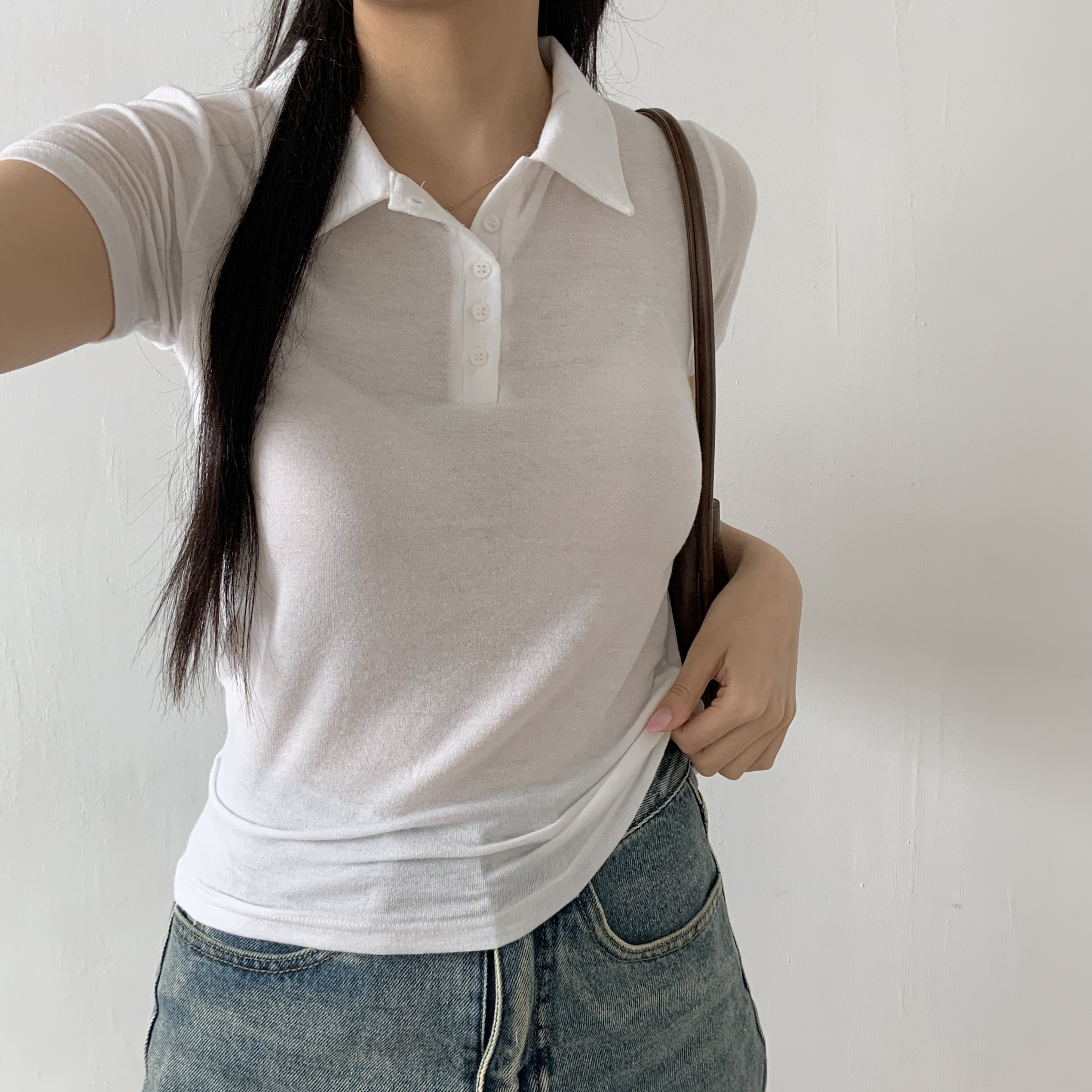 ボタンカラーTシャツ | 詳細画像6