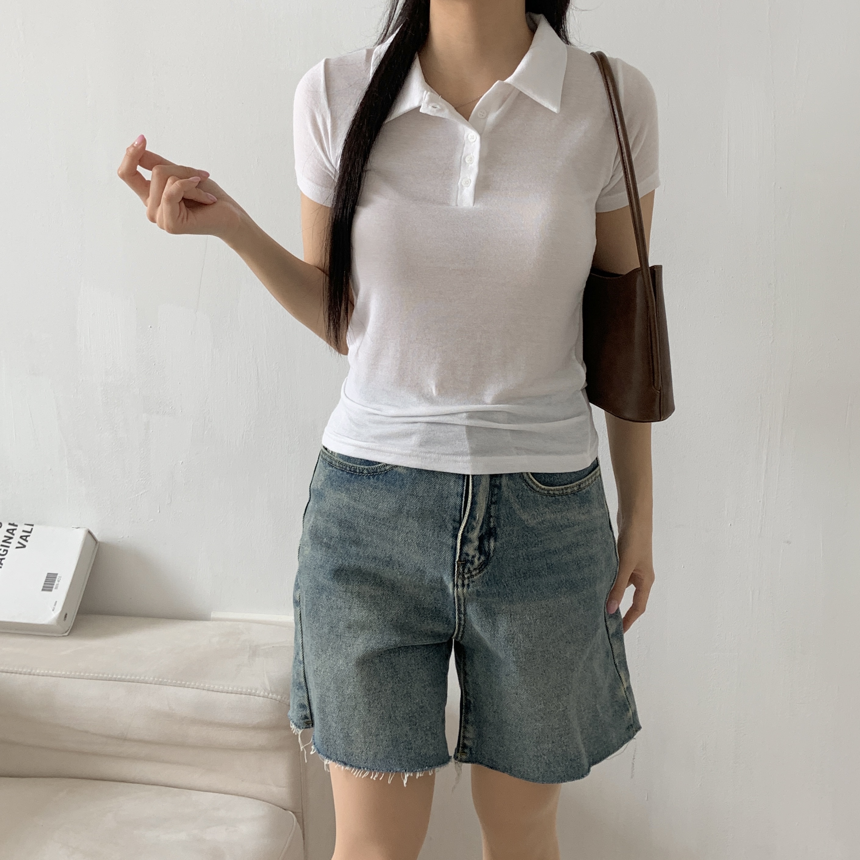 ボタンカラーTシャツ | 詳細画像9