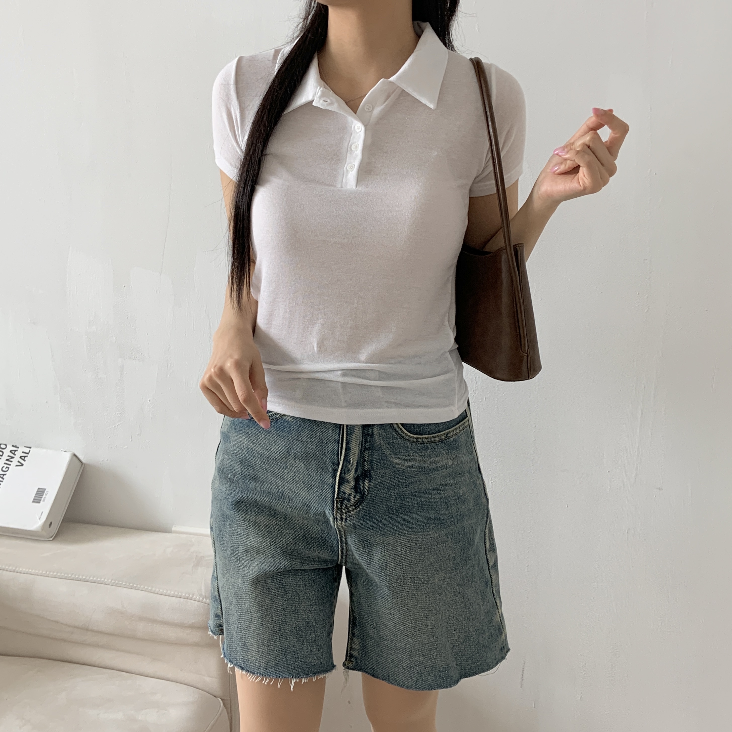 ボタンカラーTシャツ | 詳細画像13