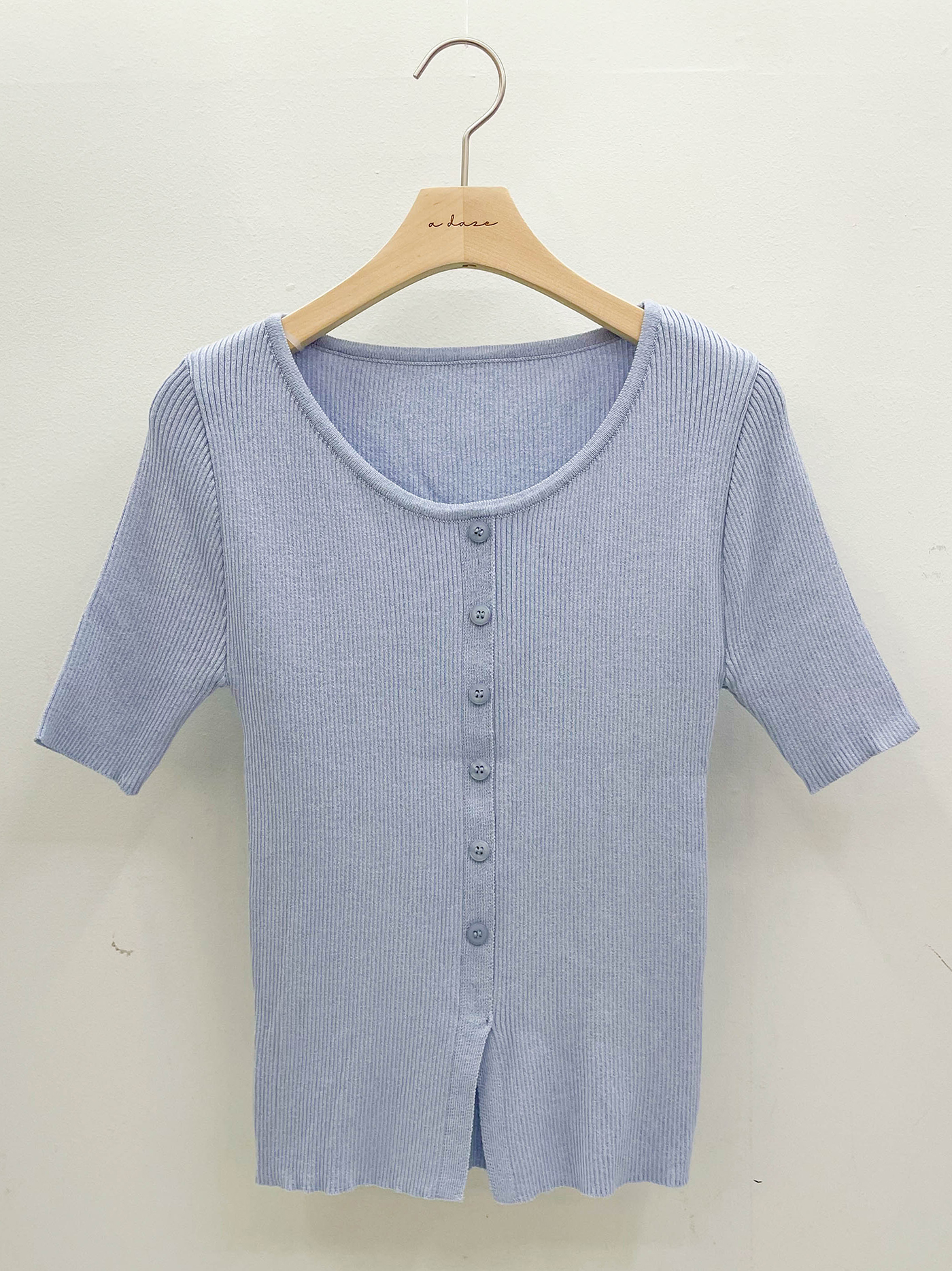 ボタンUネック半袖Tシャツ | 詳細画像18