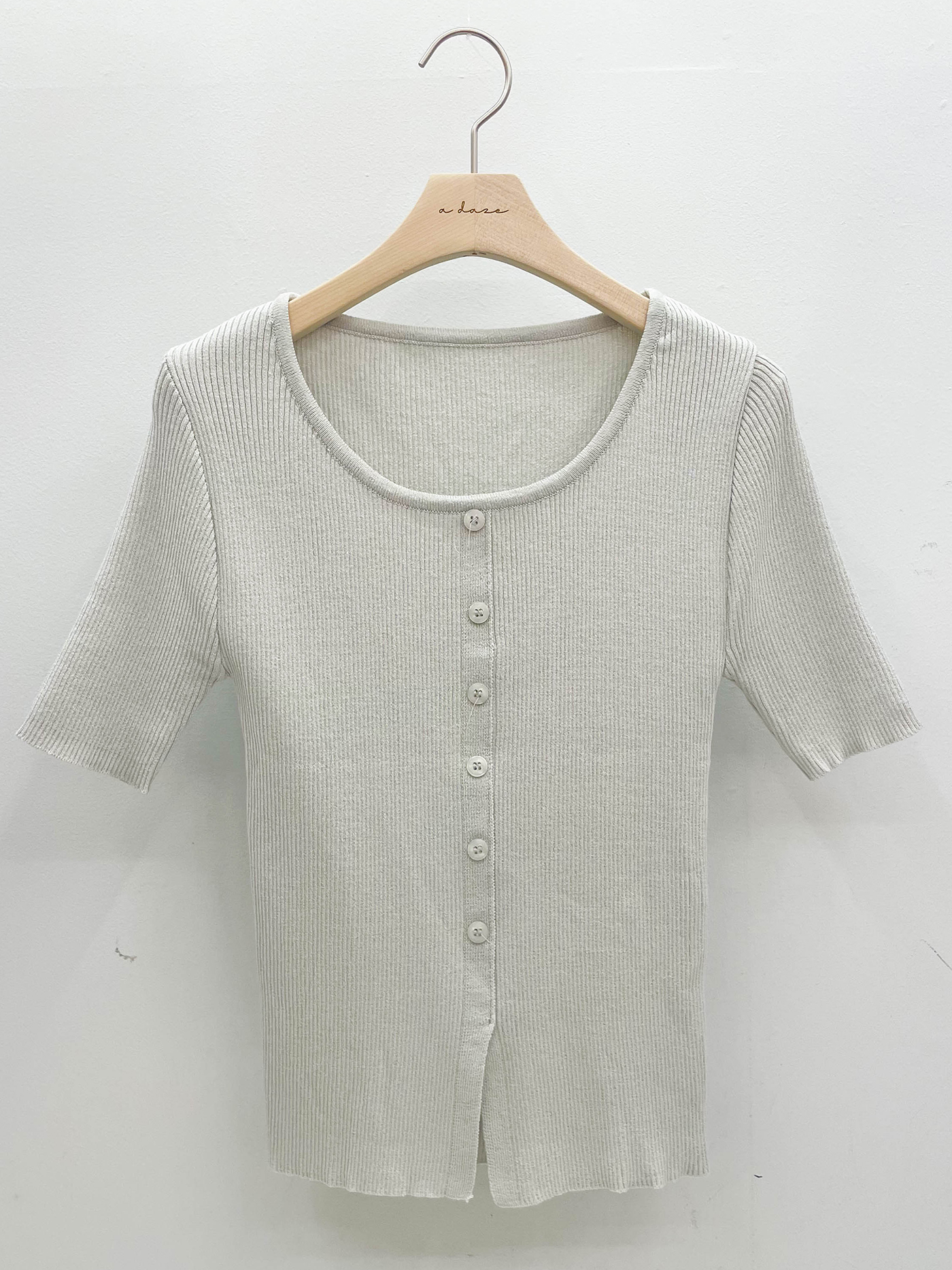 ボタンUネック半袖Tシャツ | 詳細画像17