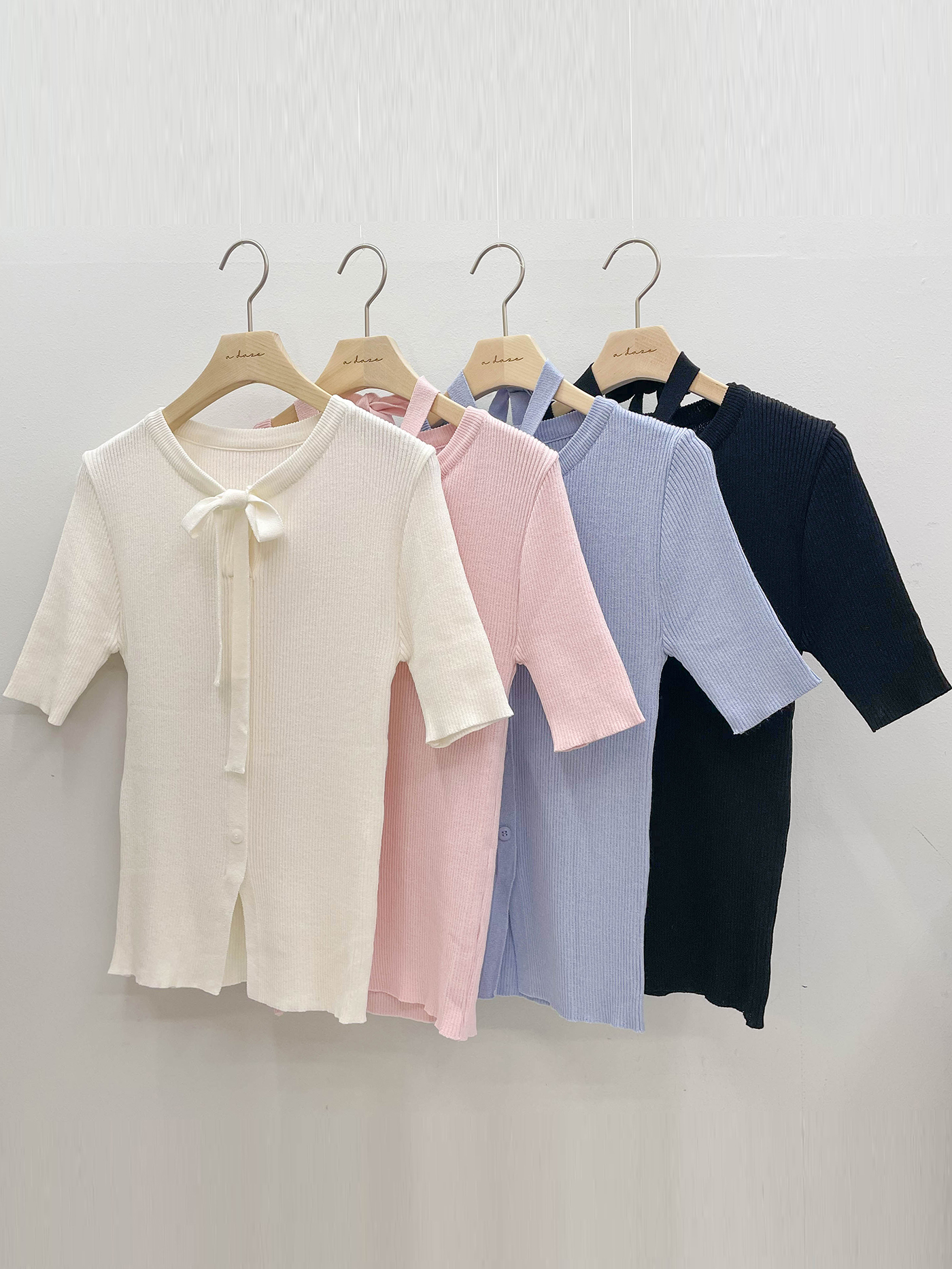 リブリボン半袖Tシャツ | 詳細画像17