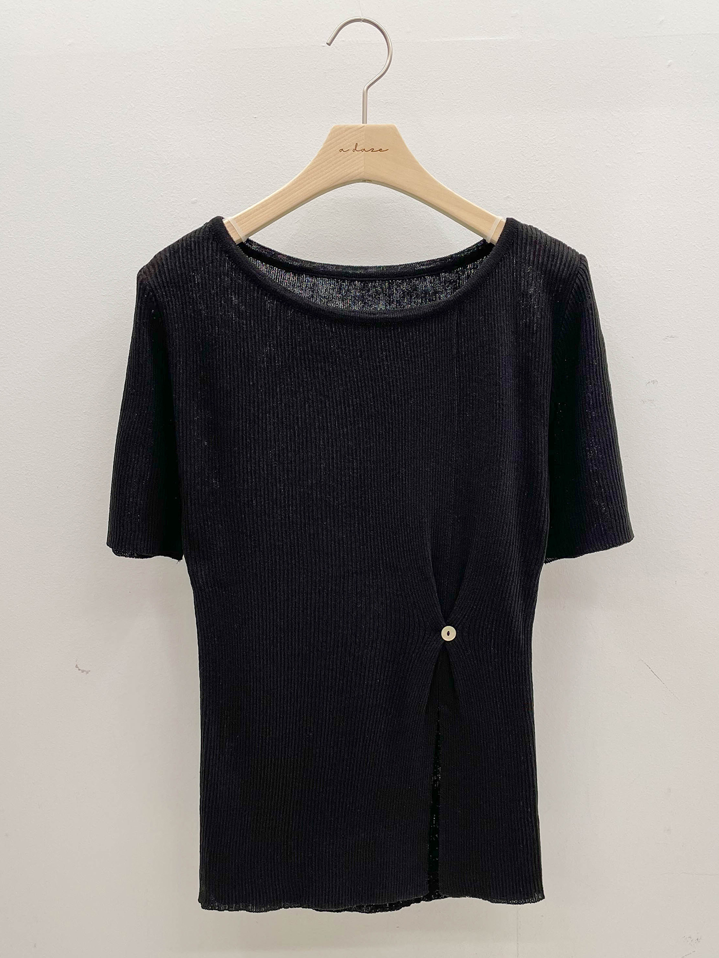 ニットリネン混スリットTシャツ | 詳細画像18