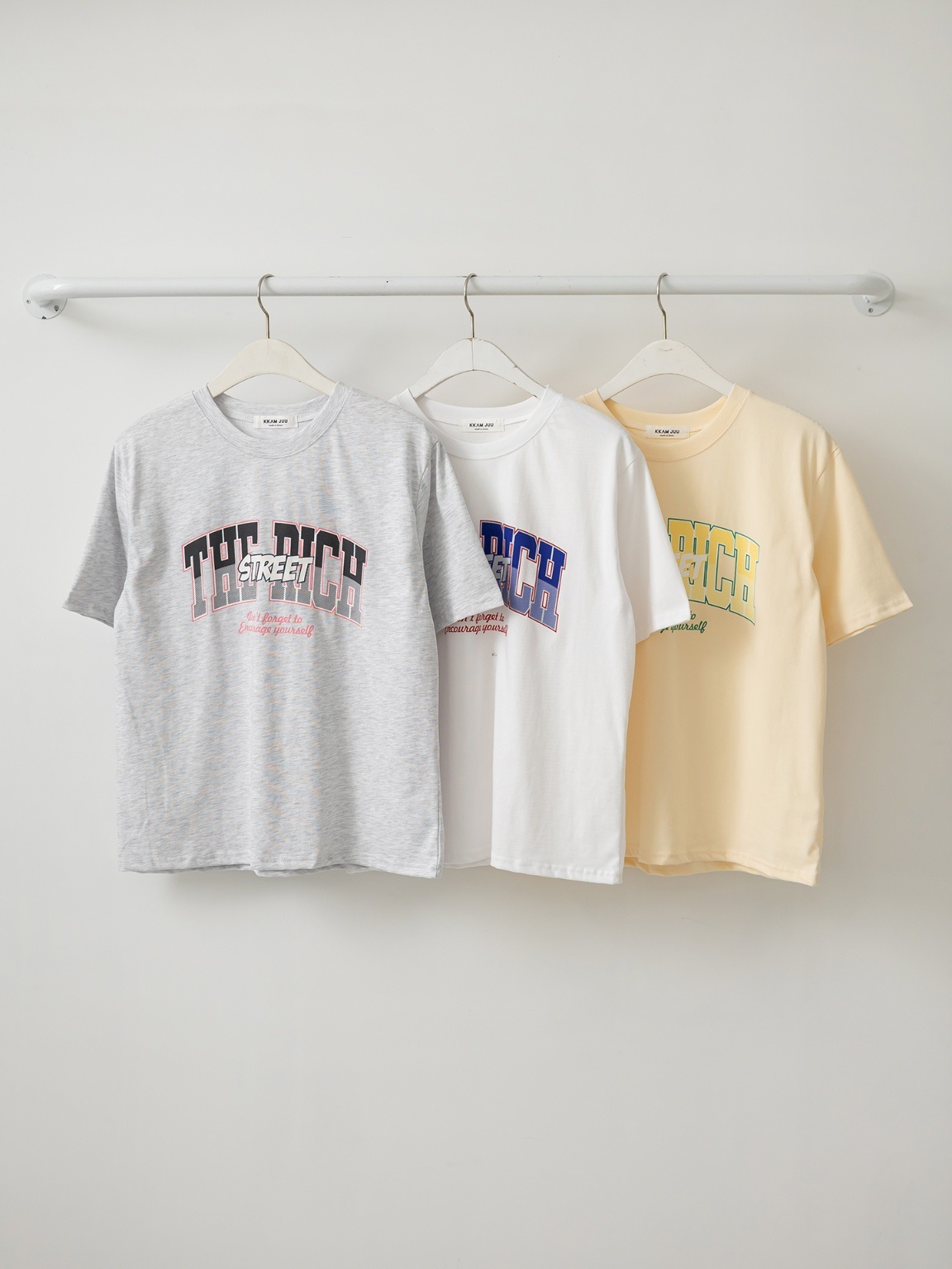 ラウンドネック半袖ロゴTシャツ | 詳細画像20
