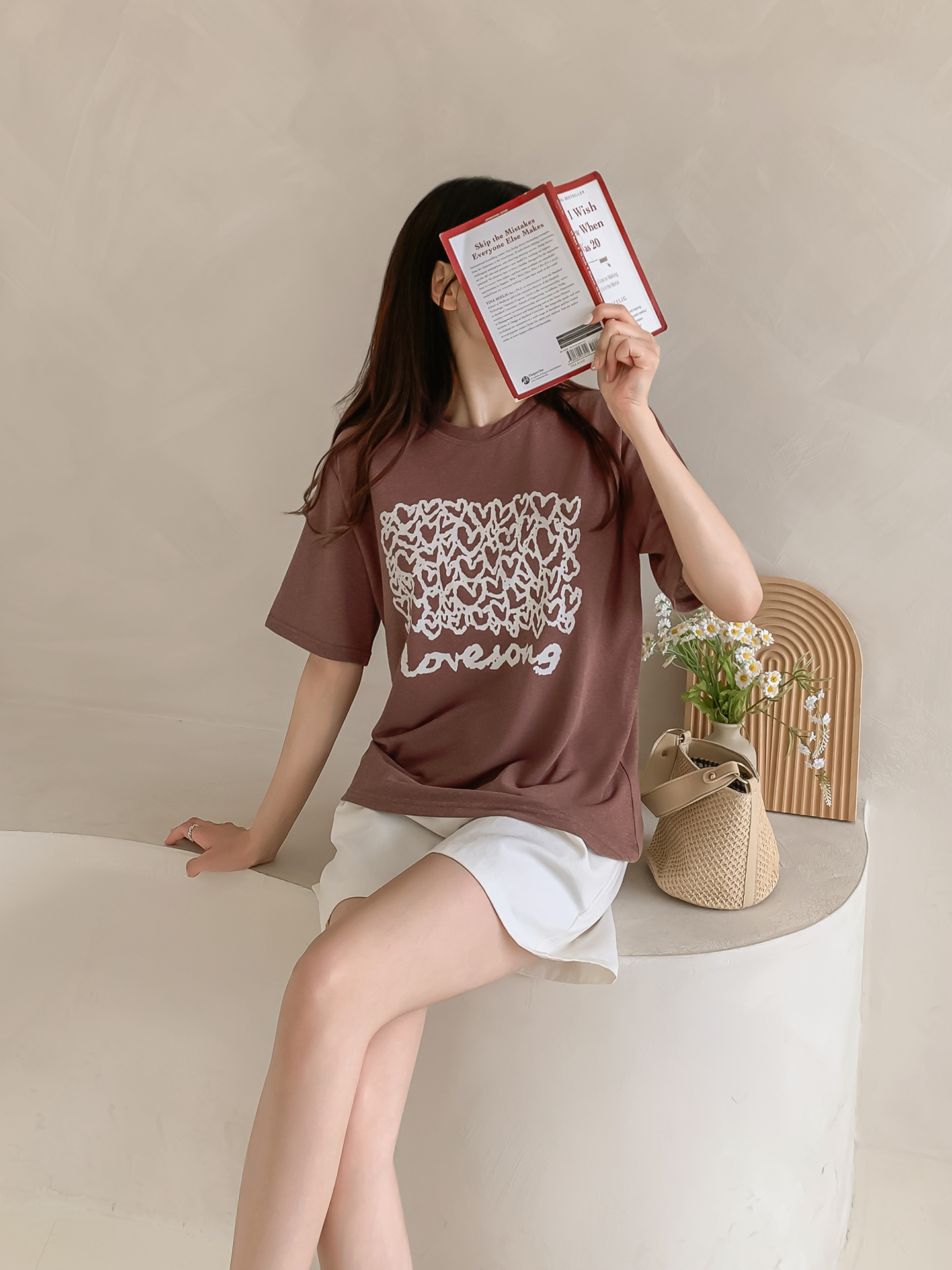 ラウンドネック半袖プリントTシャツ | 詳細画像6