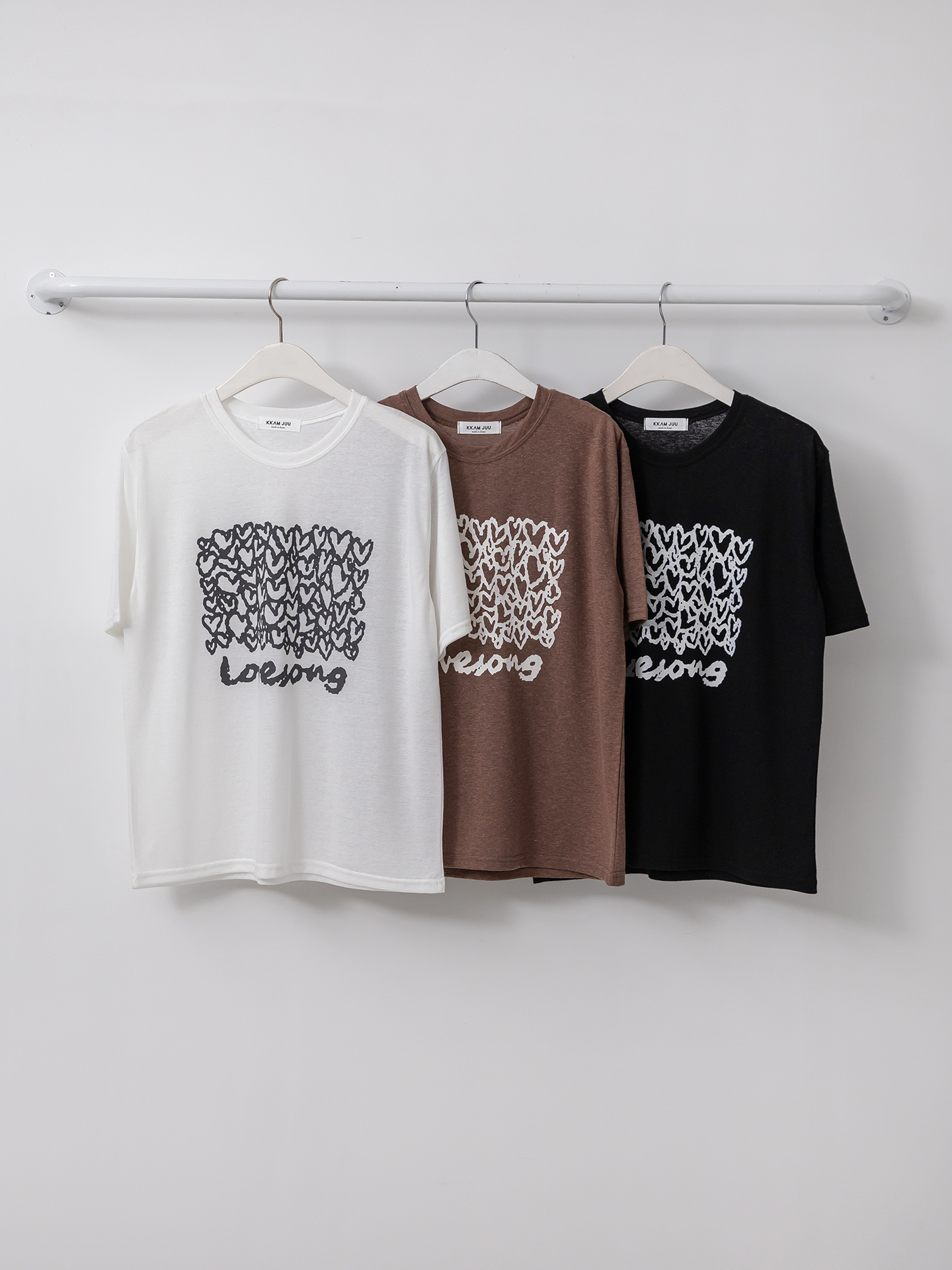 ラウンドネック半袖プリントTシャツ | 詳細画像20