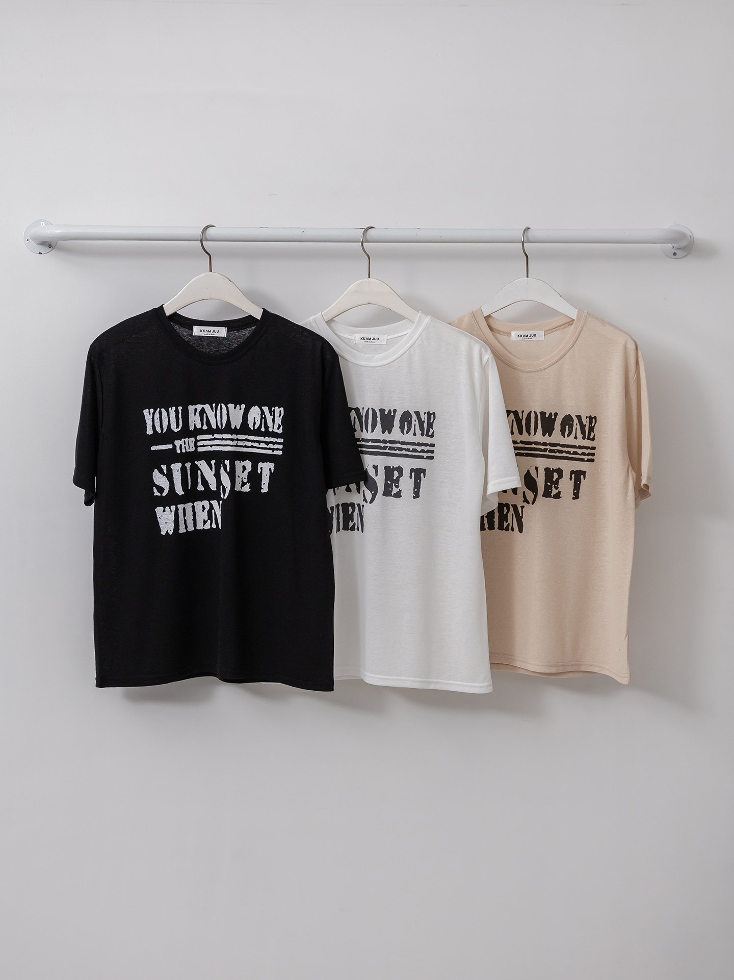 ラウンドネック半袖プリントTシャツ | 詳細画像21
