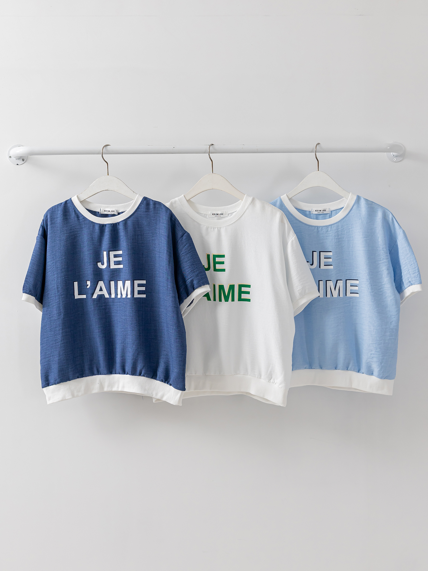 ラウンドネック半袖ロゴTシャツ | 詳細画像20
