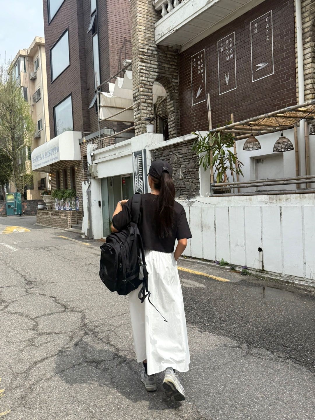 ウエストゴムロングAラインスカート | 詳細画像7