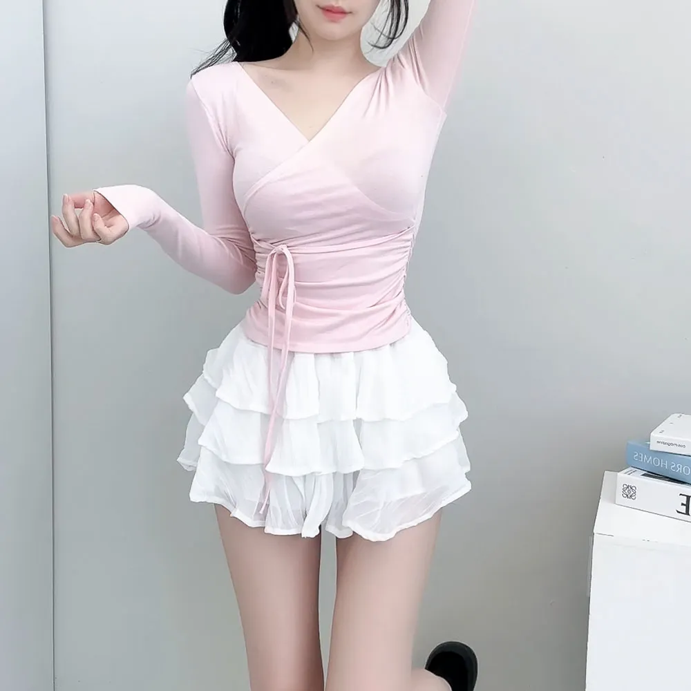 ラップ調パステルTシャツ | auvezay | 詳細画像1