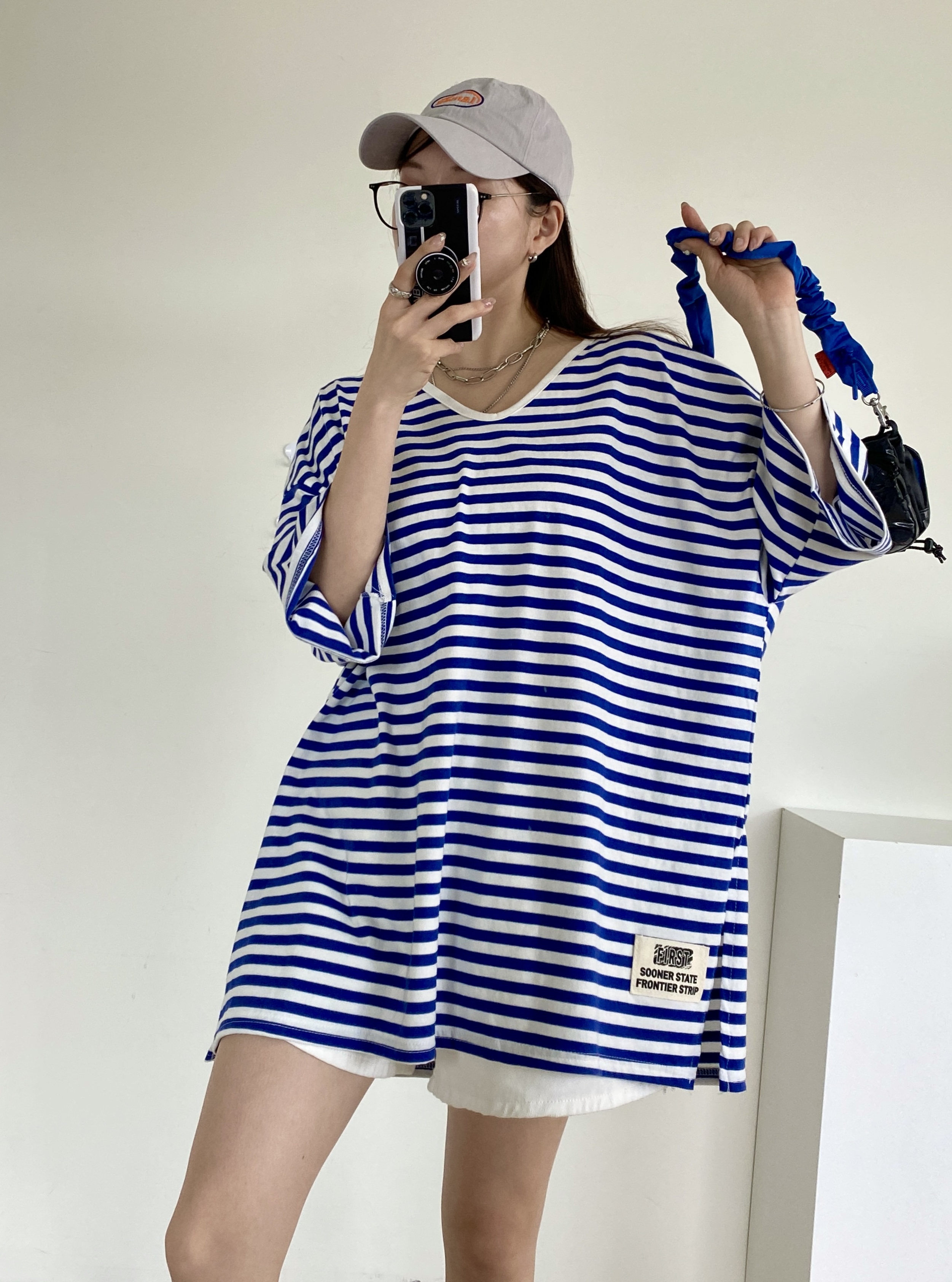 ルーズボーダーオールシーズンTシャツ | 詳細画像10