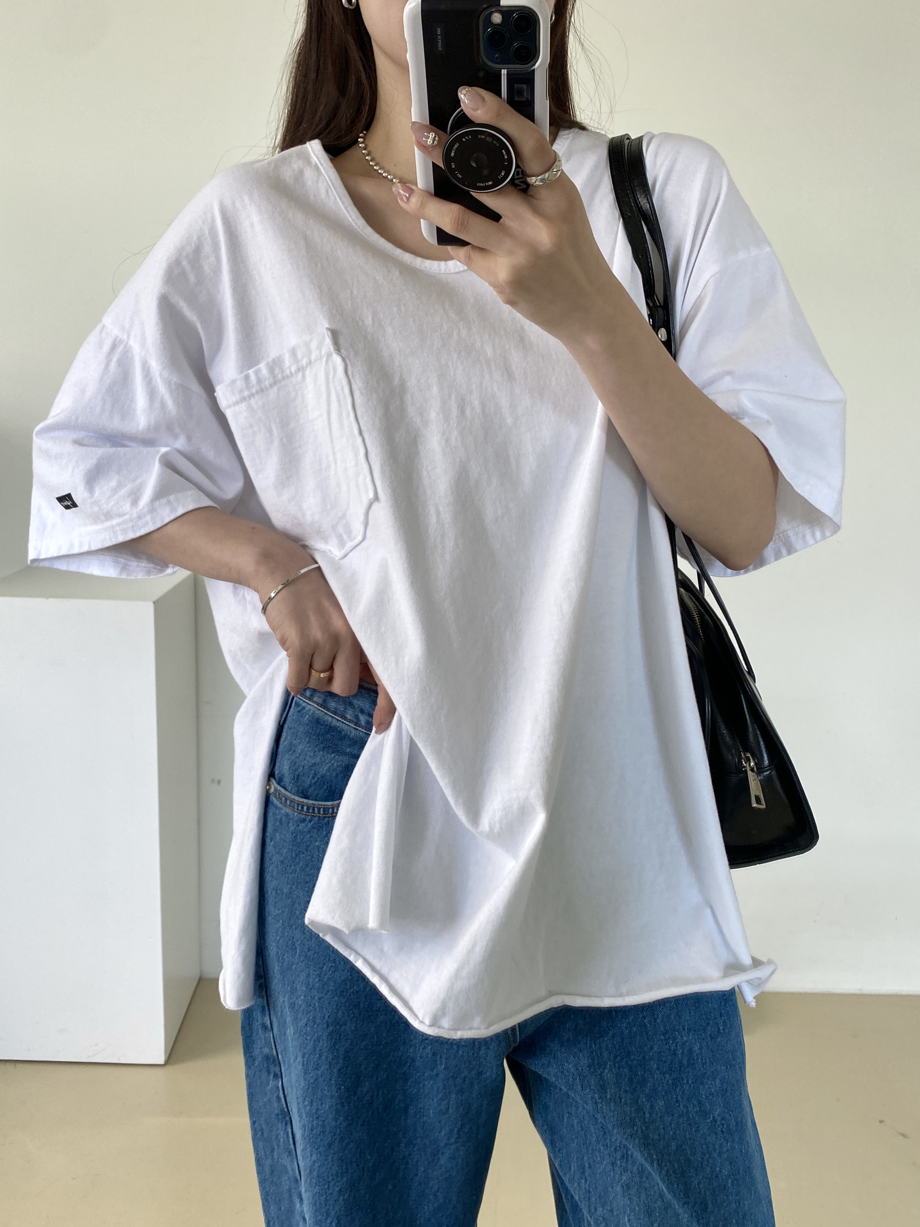 スリットポケットルーズTシャツ | 詳細画像4