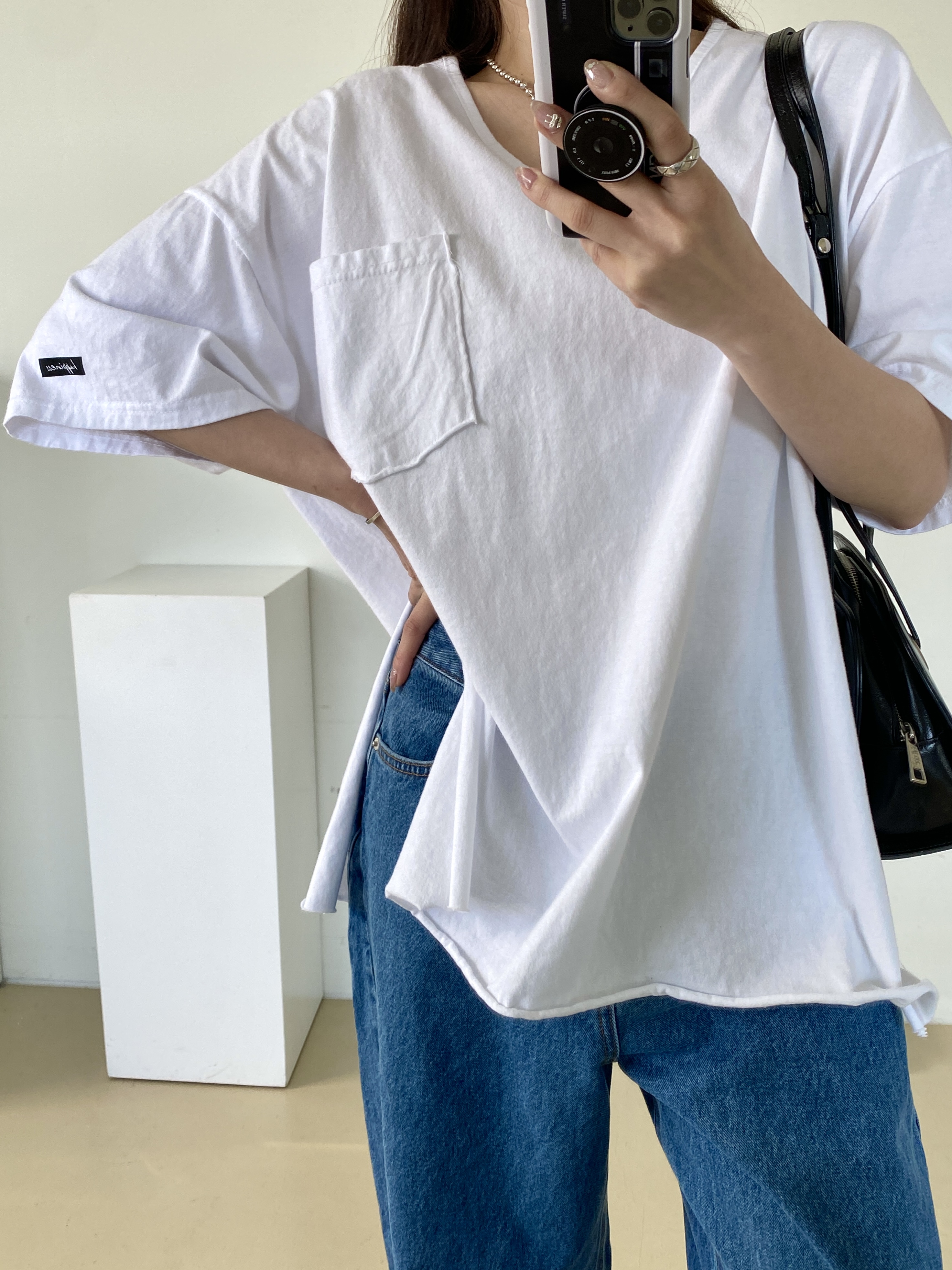 スリットポケットルーズTシャツ | 詳細画像7
