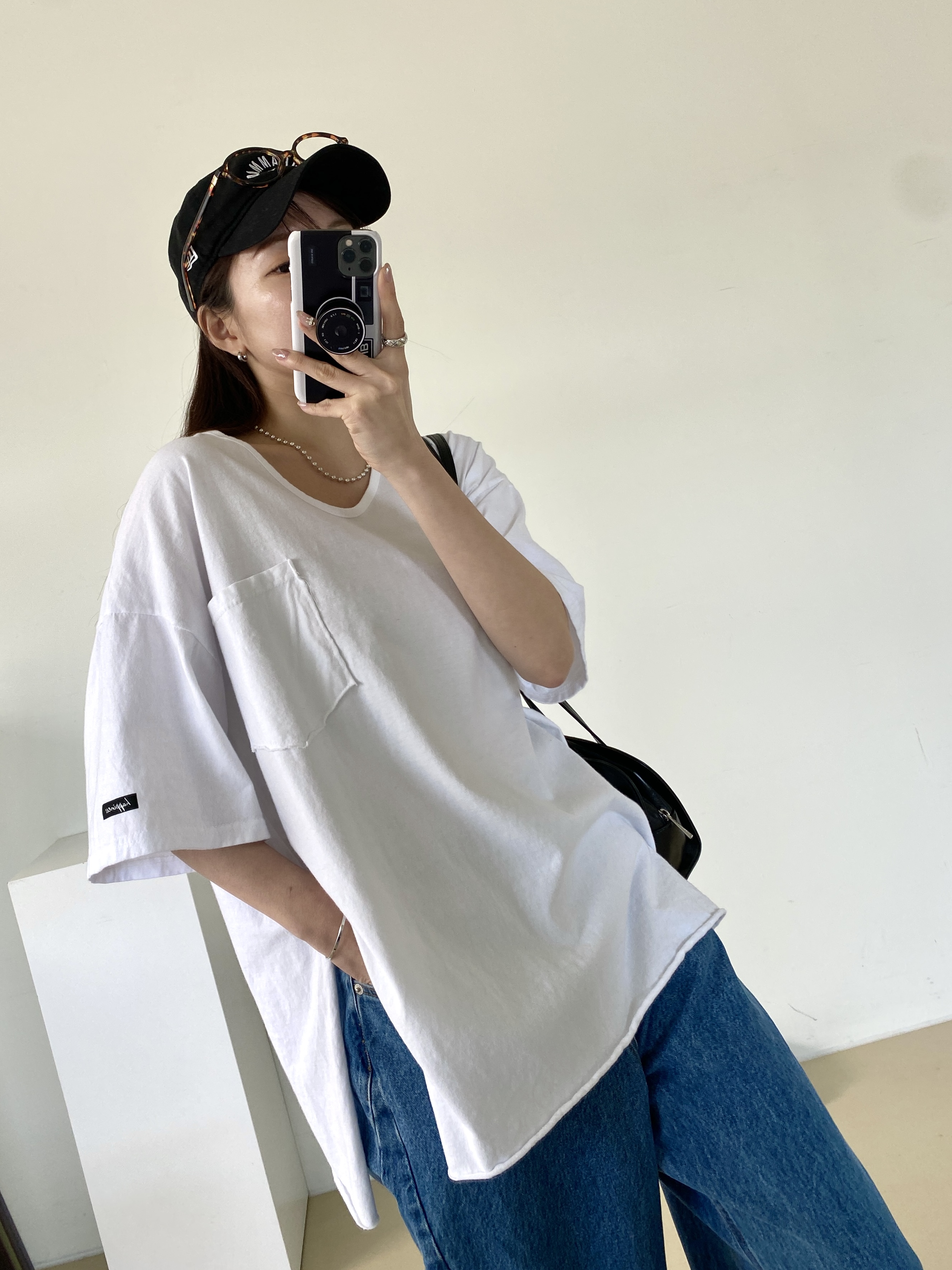 スリットポケットルーズTシャツ | 詳細画像9