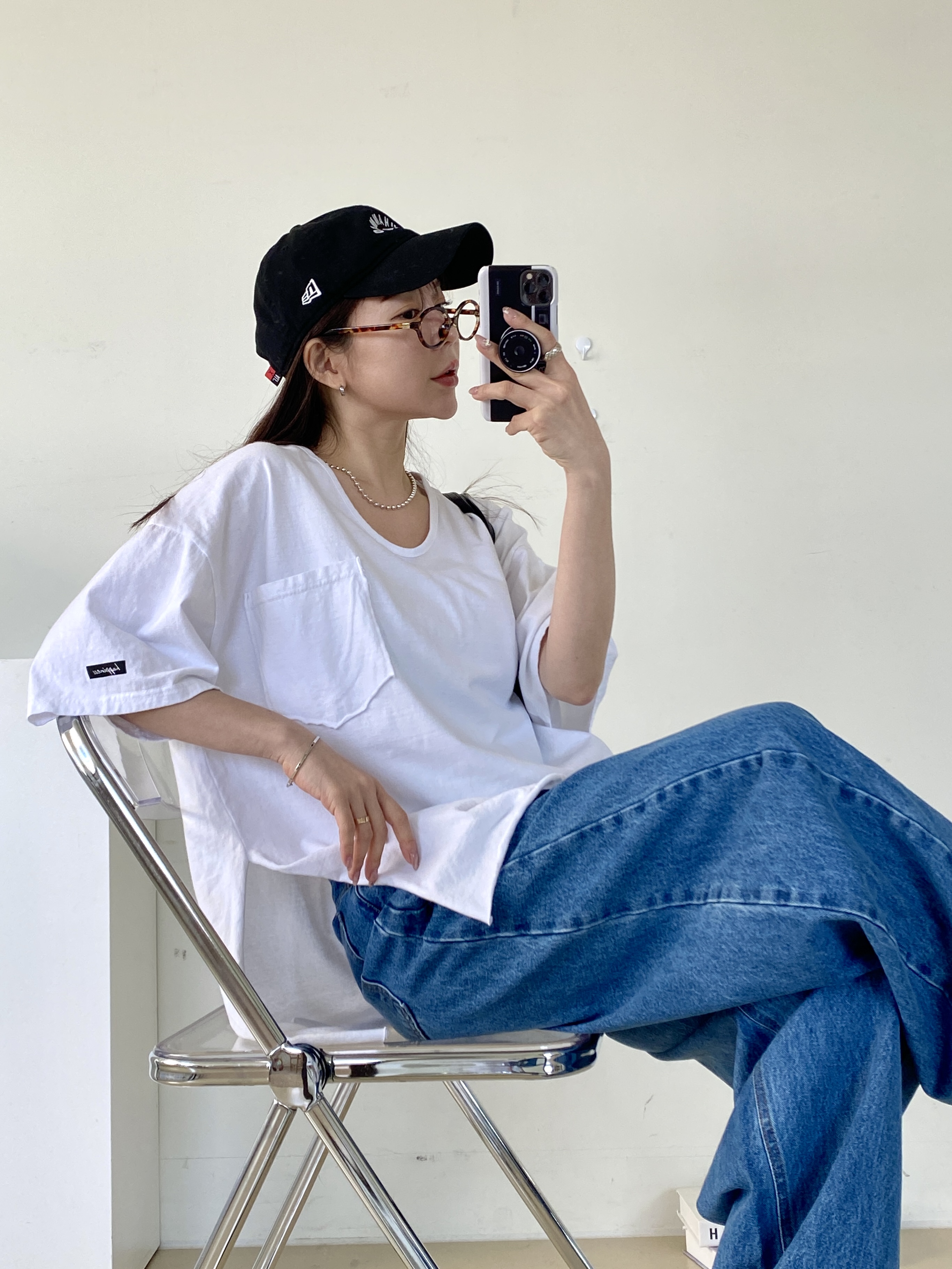 スリットポケットルーズTシャツ | 詳細画像10